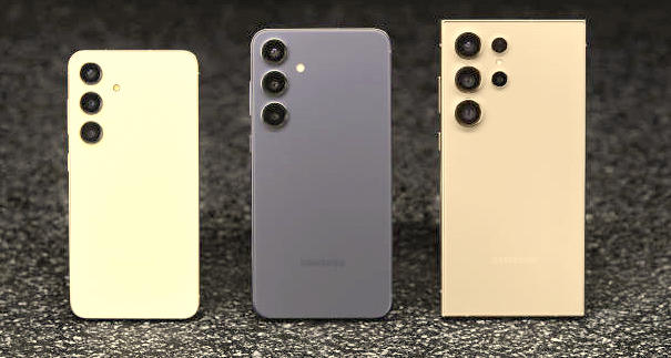 Samsung Galaxy S25 series models images